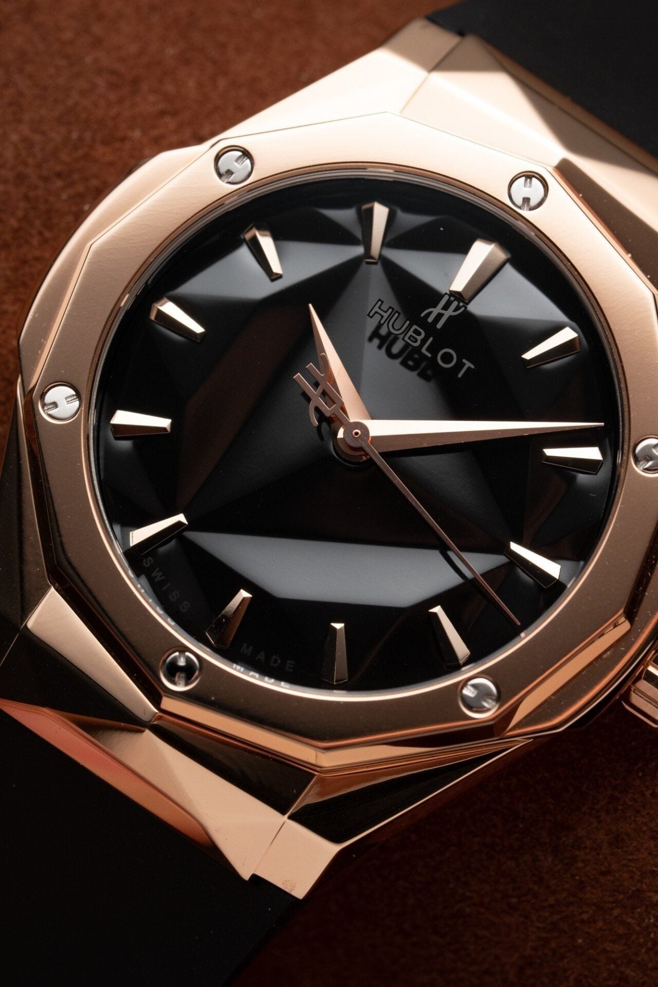 Hublot Orlinski King Gold Replica 1:1 Watch Black APS 40mm