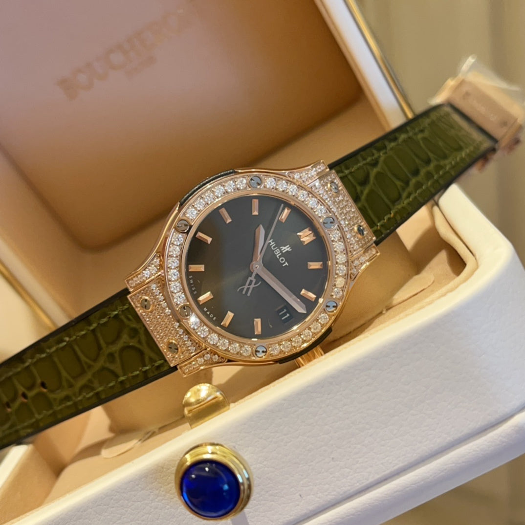 Hublot Classic 33mm High-End Women's Watch(1:1 replica)