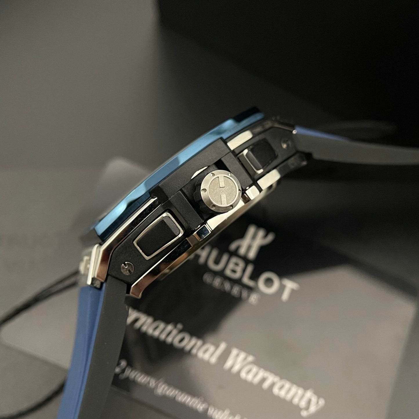 Hublot Spirit Of Big Bang Replica 11 Watch Titanium Blue 42mm