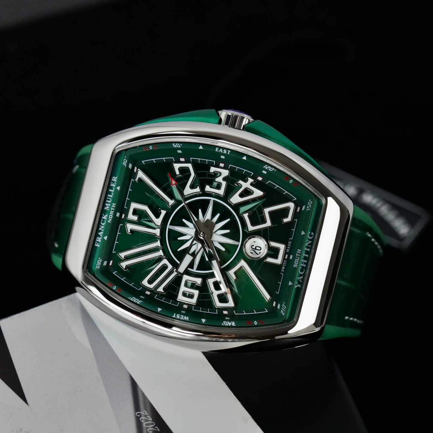 Franck Muller V45 Best Copies Watch Dial Blue ABF Factory 45mm