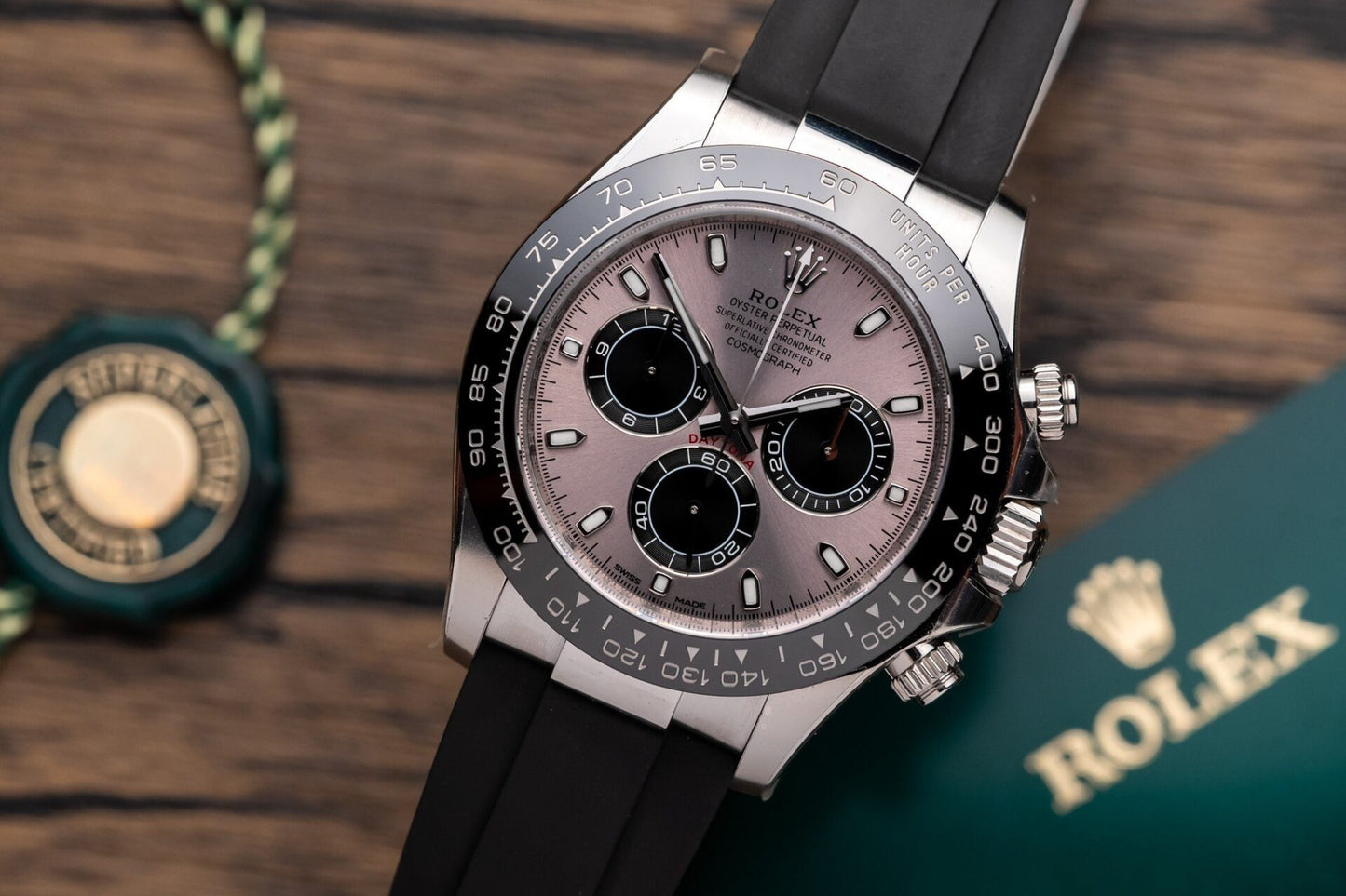 Rolex Daytona 116519LN Gray Dial Rep 11 Watch Oysterflex Strap Clean Factory 40mm