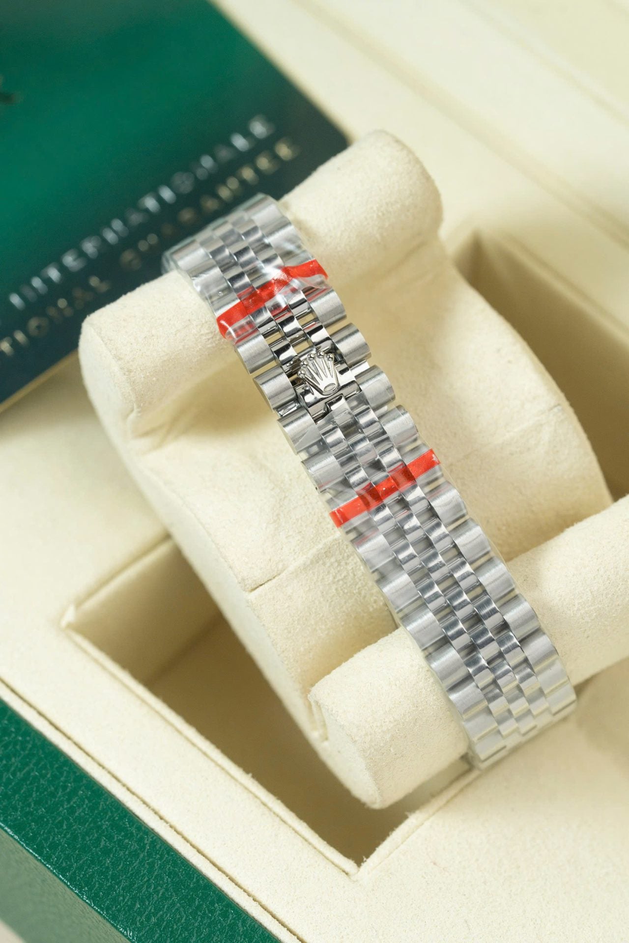 Rolex DateJust Lady Clone Watch Gray Dial Jubilee Strap 31mm