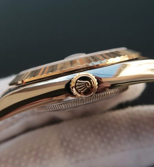 Replica Rolex DateJust II 41mm SS/YG Silver Dial Stick Marker SS/YG Bracelet A2824