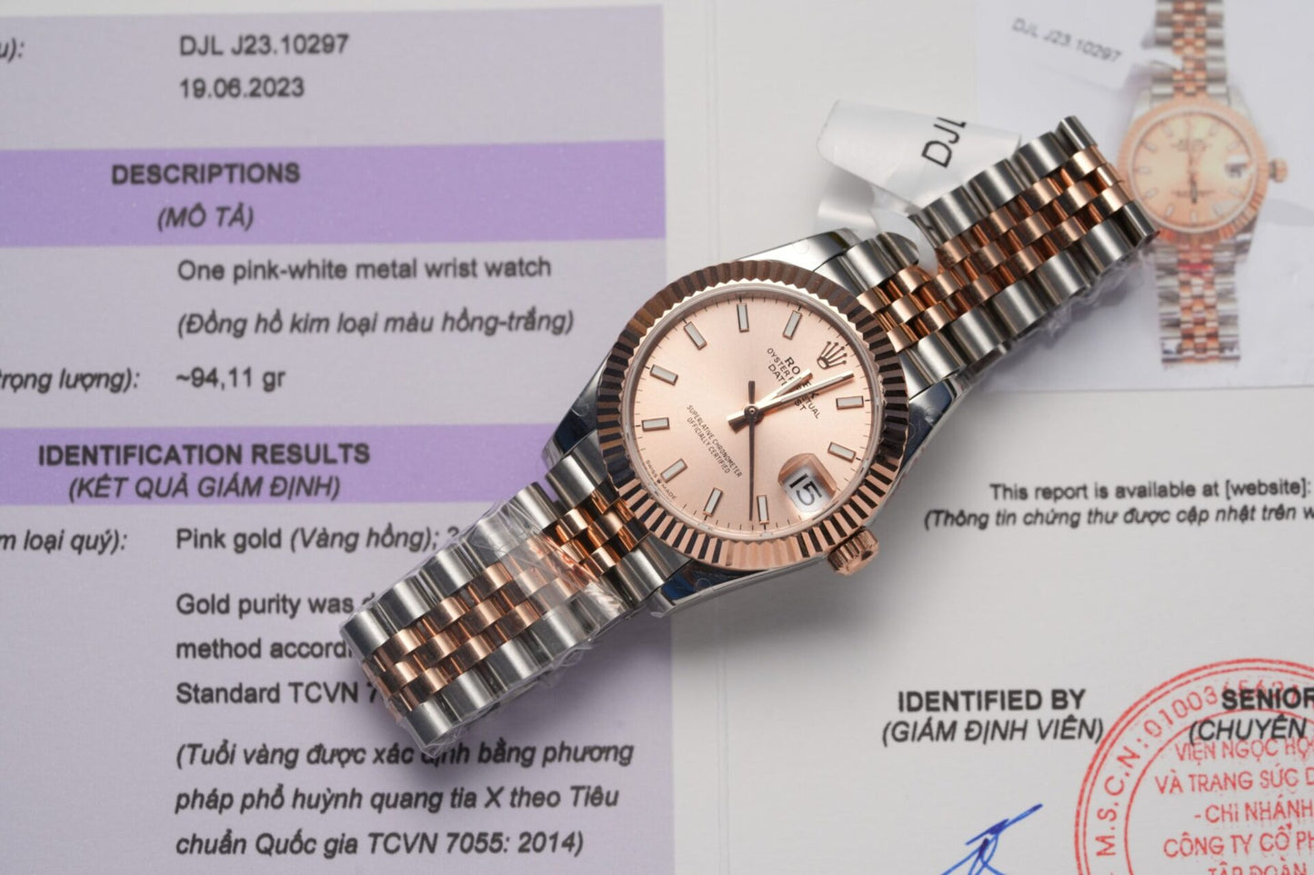 Rolex DateJust Replica Watch Gold Wrapped GM Factory 31mm