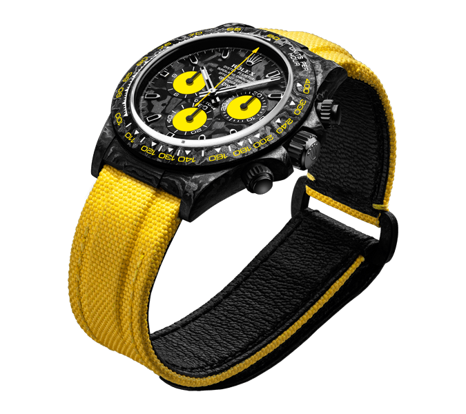 ROLEX Diw Daytona carbon lemon edition 40mm oyster black(1:1 replica)