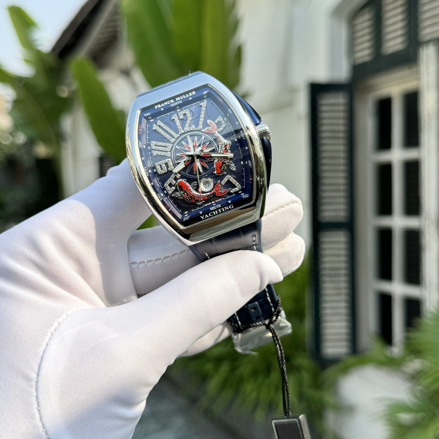 Franck Muller Replica 1:1 Watch Vanguard V45 Koi ABF Factory 45mm