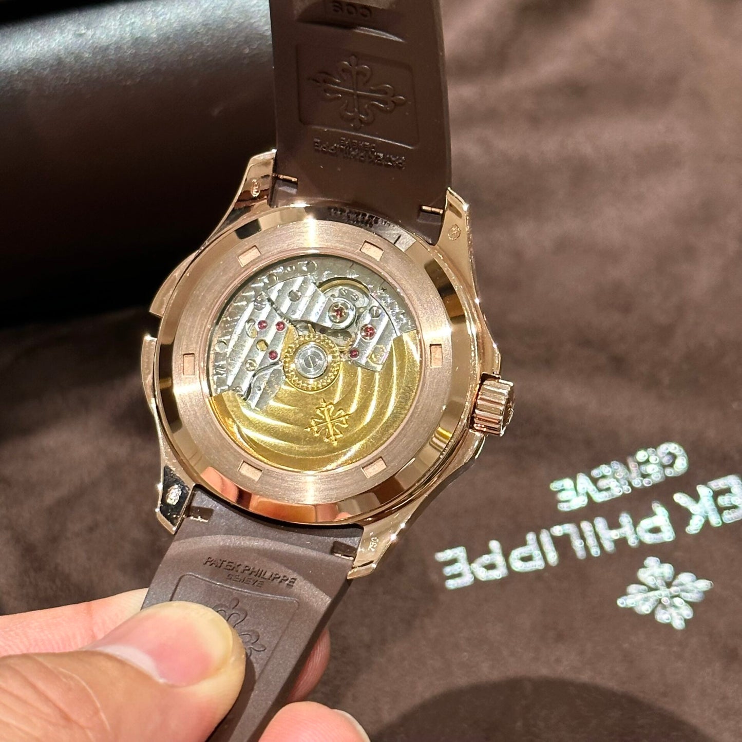 Patek Philippe Aquanaut 5164R Genuine Replica Watch Gold Wrapped ZF 40.8mm