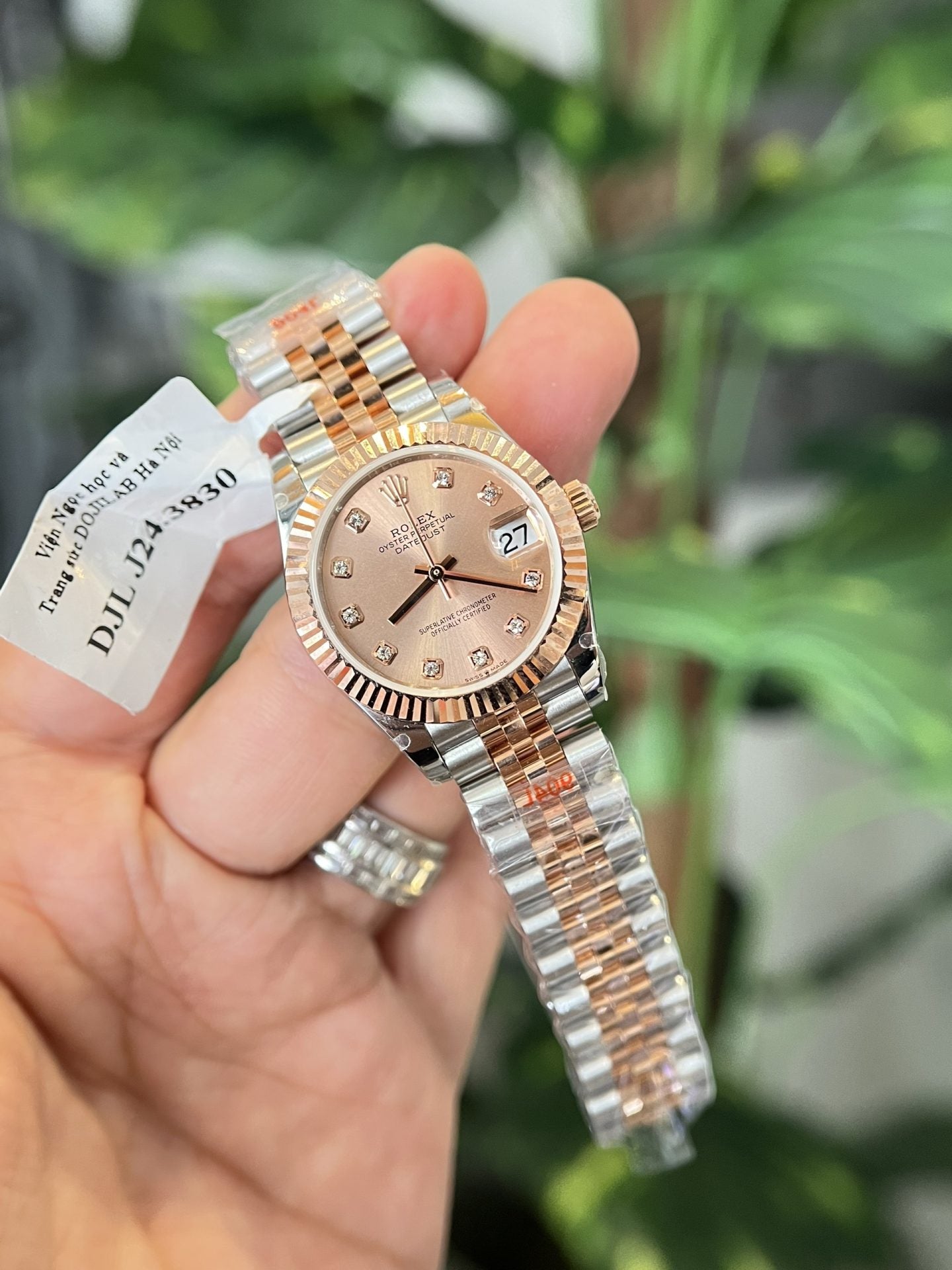 Rolex Best Replica Watch DateJust Gold Wrapped Womens GM Factory 31mm