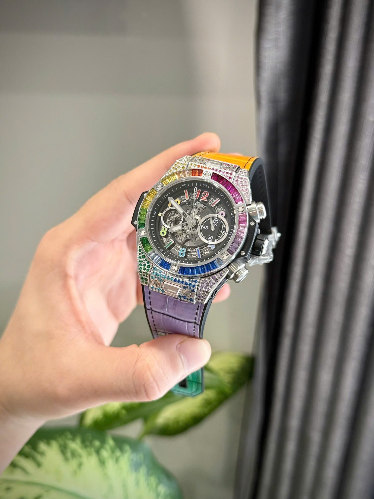 Hublot Big Bang Unico Rainbow Titanium Replica 11 Watch BBF Factory 45mm