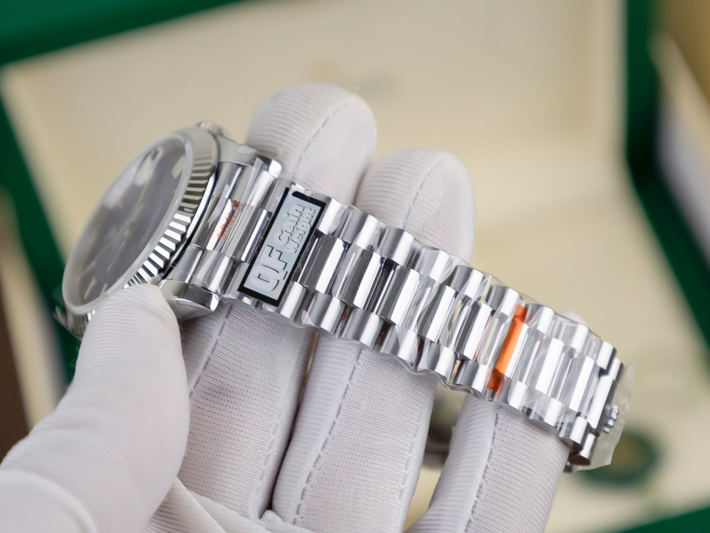 Rolex Best Replica Watch Day-Date Blue Ombre QF Factory 40mm
