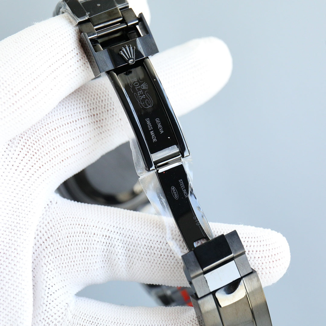 Rolex All Black Yacht Series - Versatile Limited Edition - Maximum Configuration - 40MM - Orange(1:1 replica)