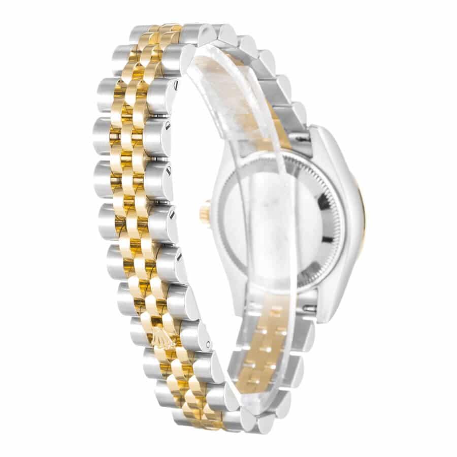 Rolex Datejust Black Diamond Dial Steel Yellow Gold 126303BKDJ Jubilee Replica
