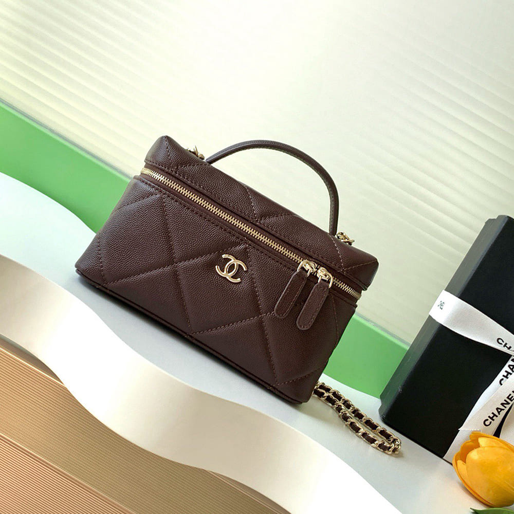 CHANEL Vanity with Chain(high-end grade)