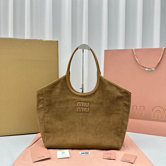 MIUMIU IVY Corduroy BAG(HIGH-END Grade)