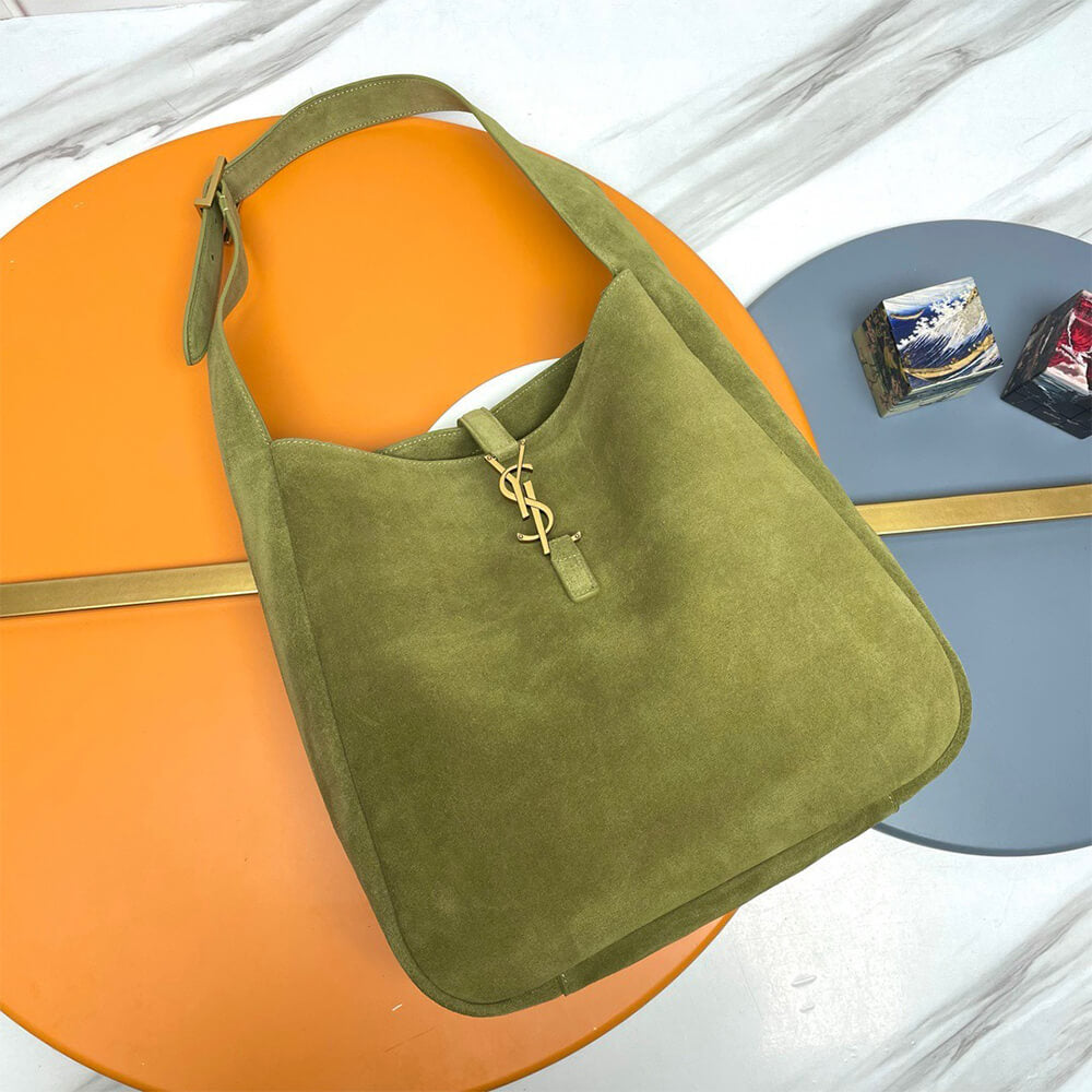 YSL LE 5 ¨¤ 7 supple SUEDE LARGE