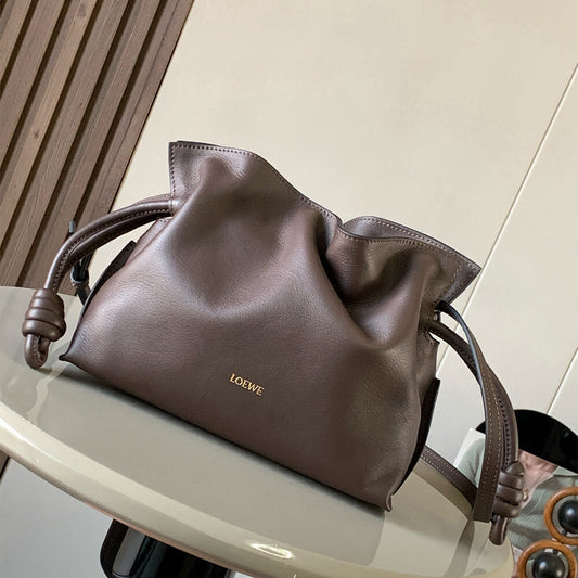 Loewe Mini Flamenco clutch in nappa calfskin(HIGH-END GRADE)