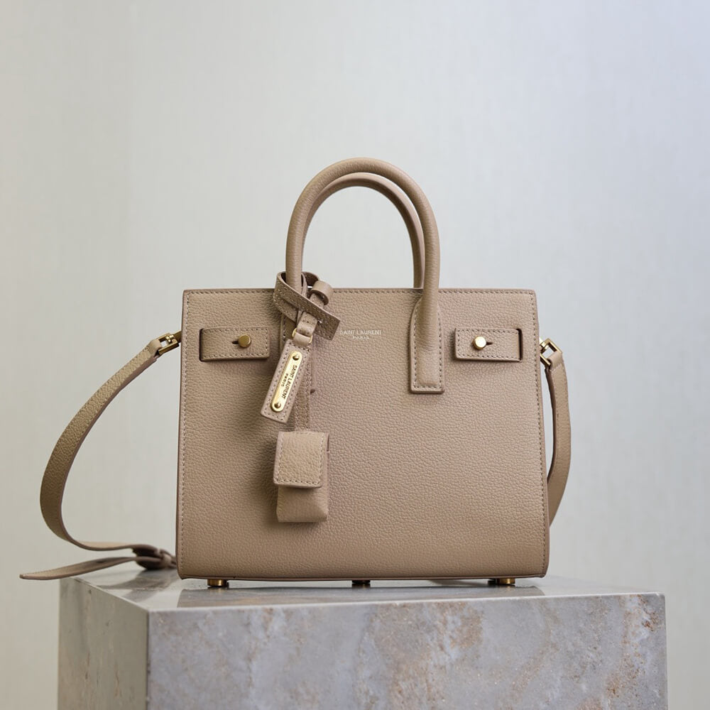 YSL SAC DE JOUR IN SMOOTH LEATHER   NANO(HIGH-END GRADE)