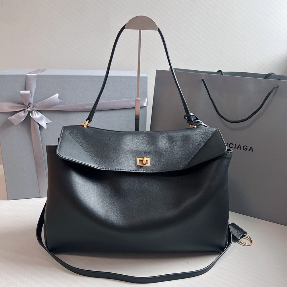 Balenciaga Women s Rodeo Handbag Large(HIGH-END GRADE)