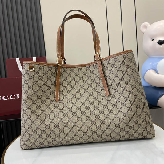 GG Emblem maxi tote bag