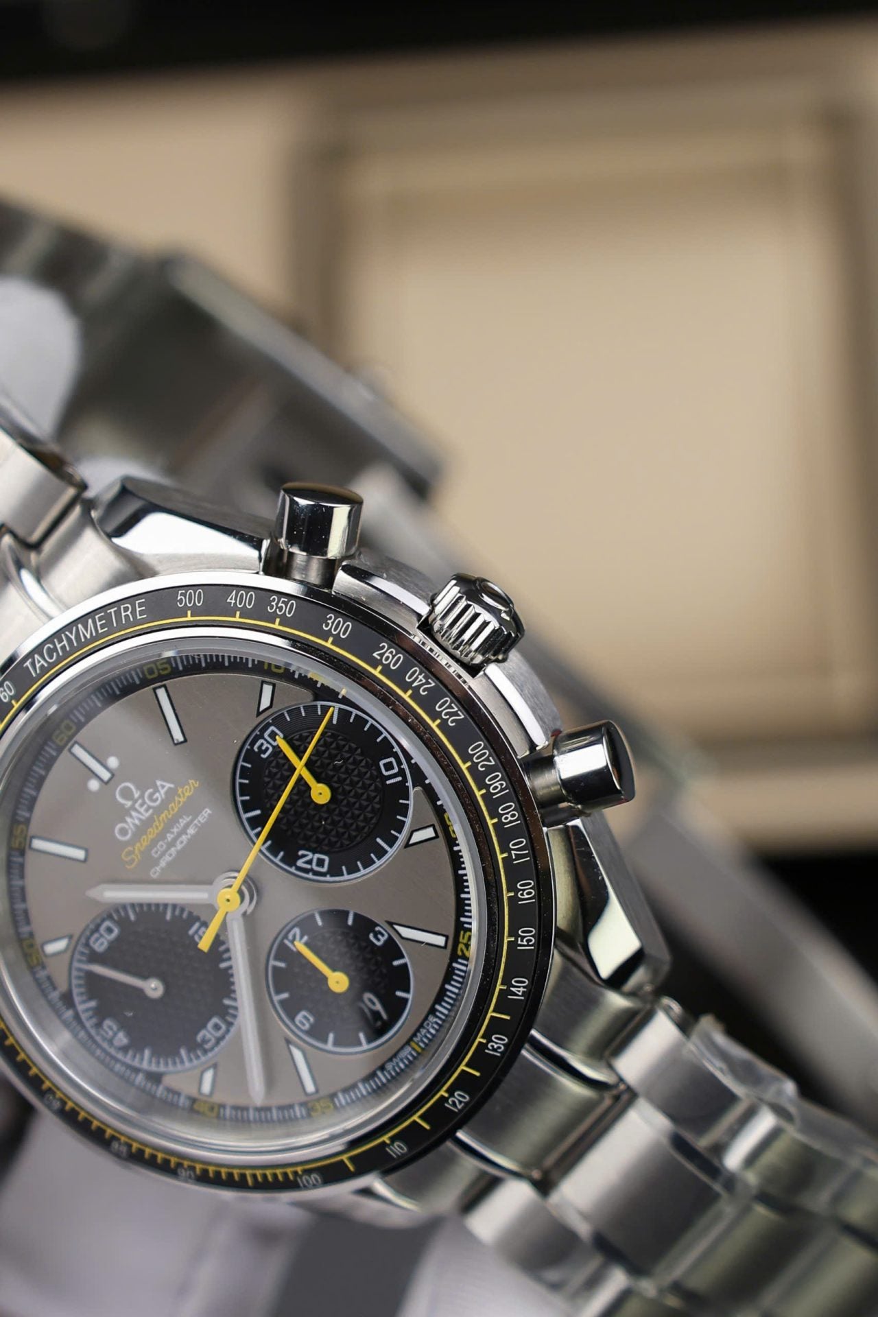 Omega Speedmaster Copies Watches Racing Chronograph Gray Dial 40mm