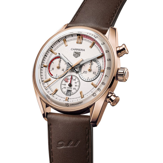 TAG Heuer Replica Watch Carrera Chronosprint X Porsche Automatic 42 mm Gold 5N(1:1 replica)
