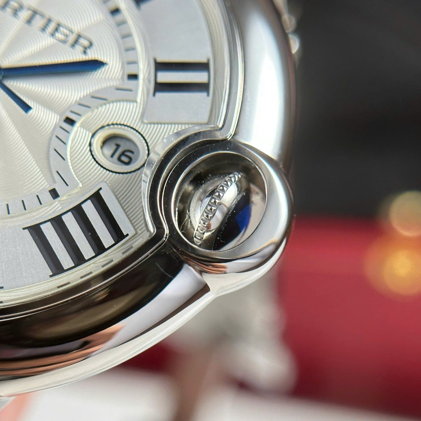 Cartier Ballon Bleu Replica 11 Watch White Dial Metal Wire AF Factory 42mm