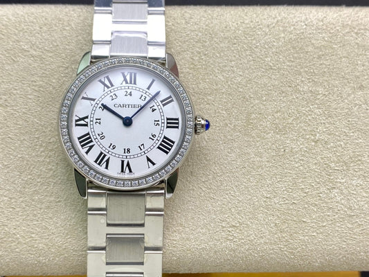 Cartier London Roman Numeral Couple's Watch Size 36mm(1:1 replica)