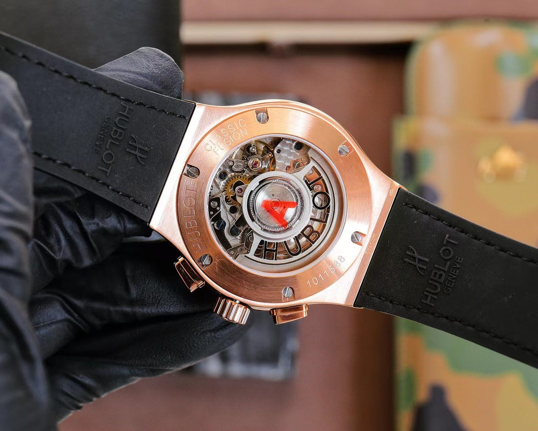 Hublot Classic Fusion Chronograph Titanium Black Dial 45mm(1:1 replica)