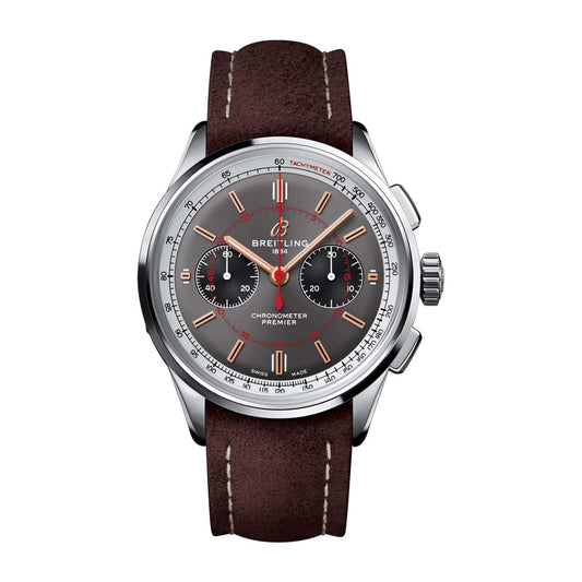 Fake Breitling Replica Watches Premier B01 Chronograph 42 Wheels And Waves Limited Edition(1:1 replica)