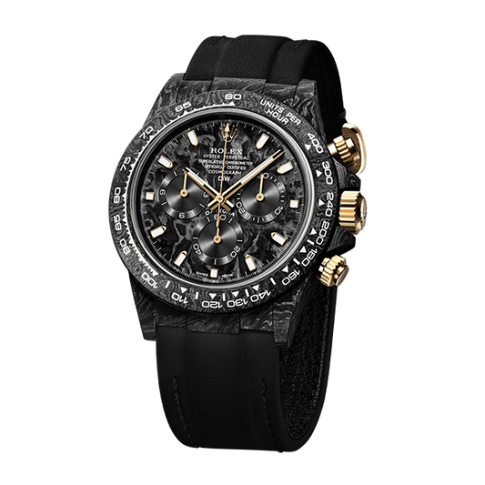 ROLEX Diw Daytona black   gold 40mm oyster carbon(1:1 replica)