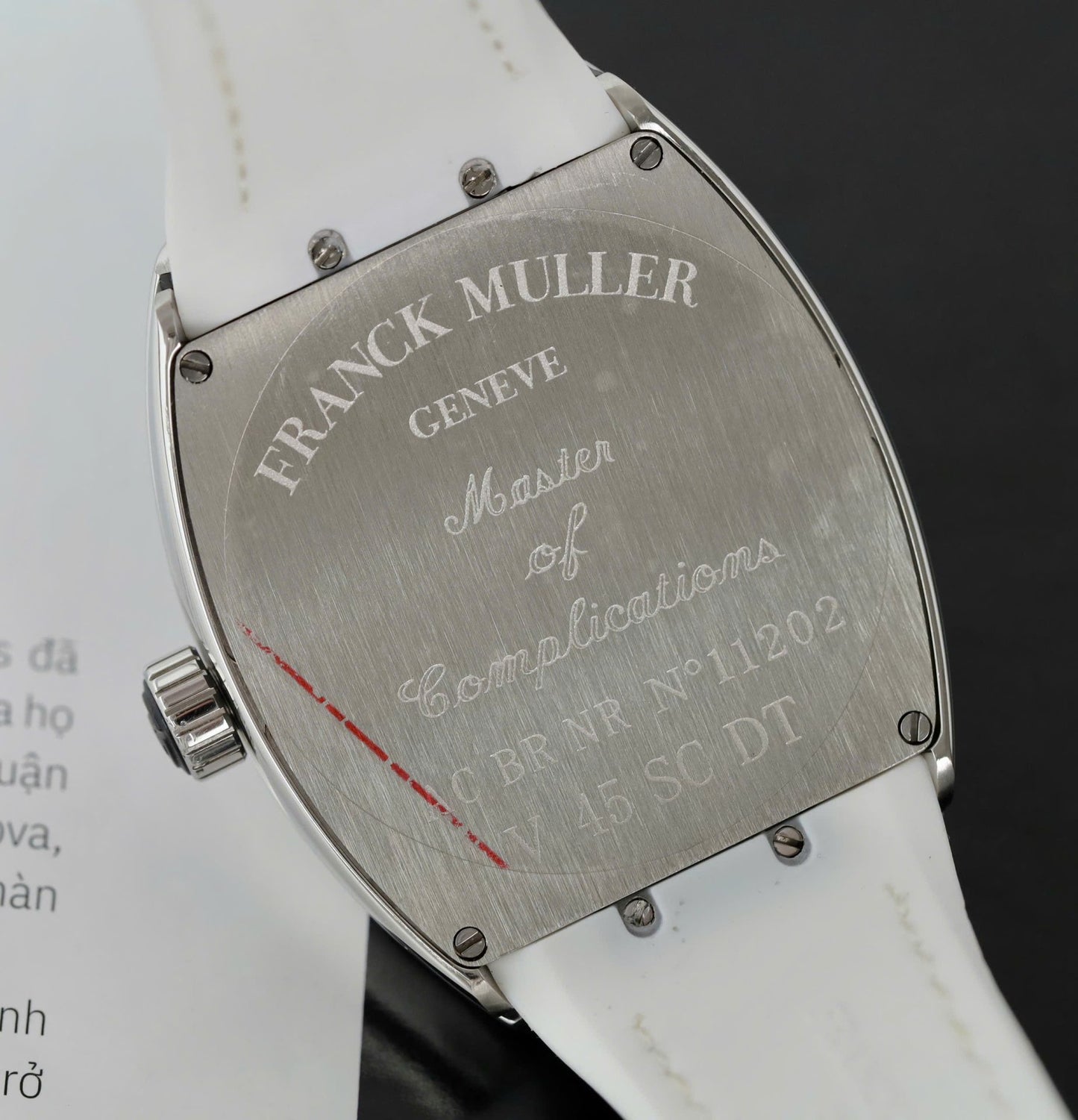Franck Muller V45 Copies Watches White Dial Automatic Movement ABF Factory 45mm