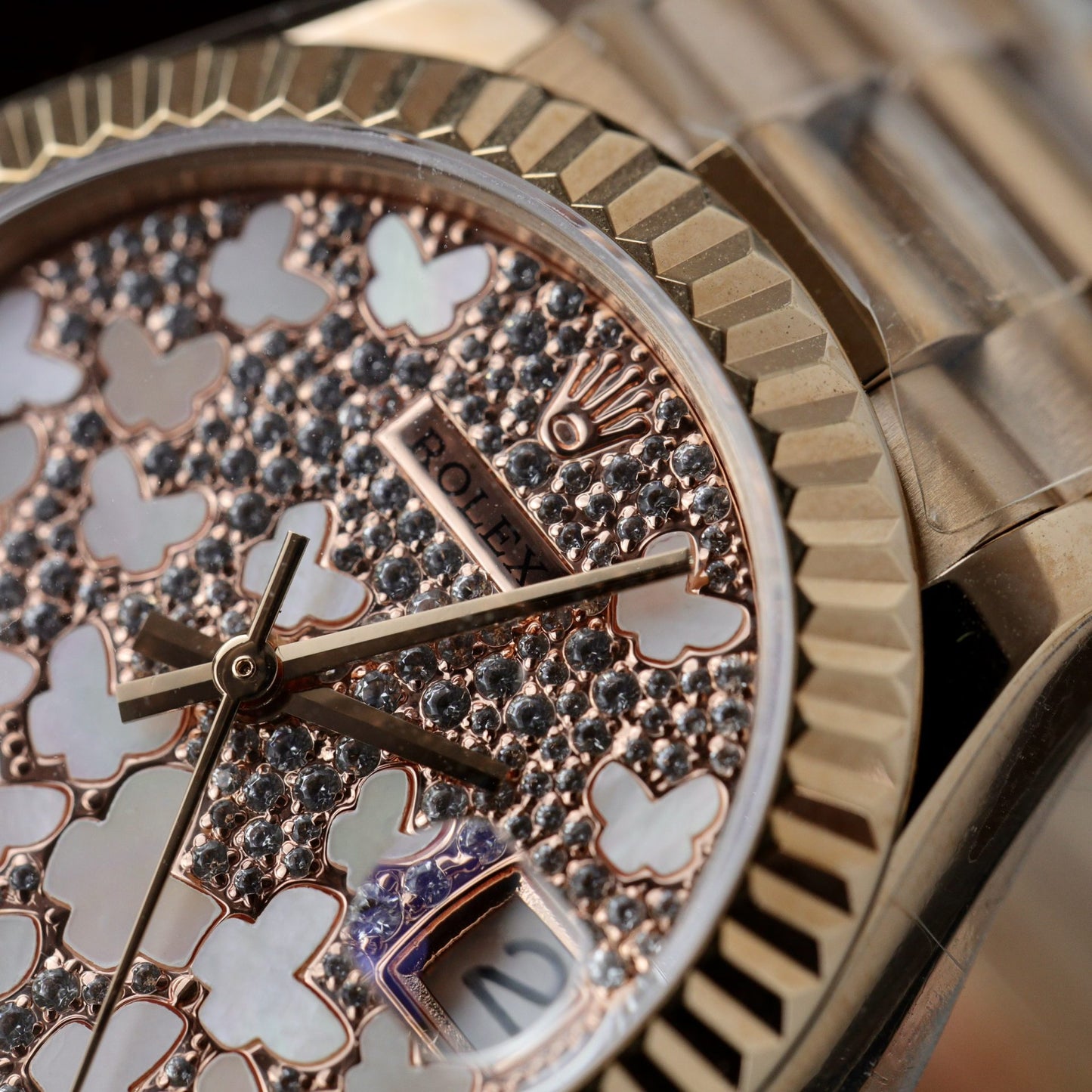 Rolex Replica Watch DateJust 278275 Womens Butterfly Dial 31mm