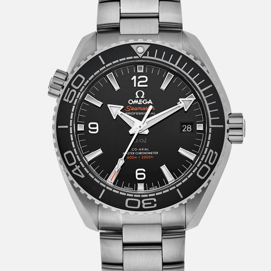 Seamaster Planet Ocean 600M Co-Axial Master Chronometer 43.5mm Black Dial On Bracelet(1:1 replica)