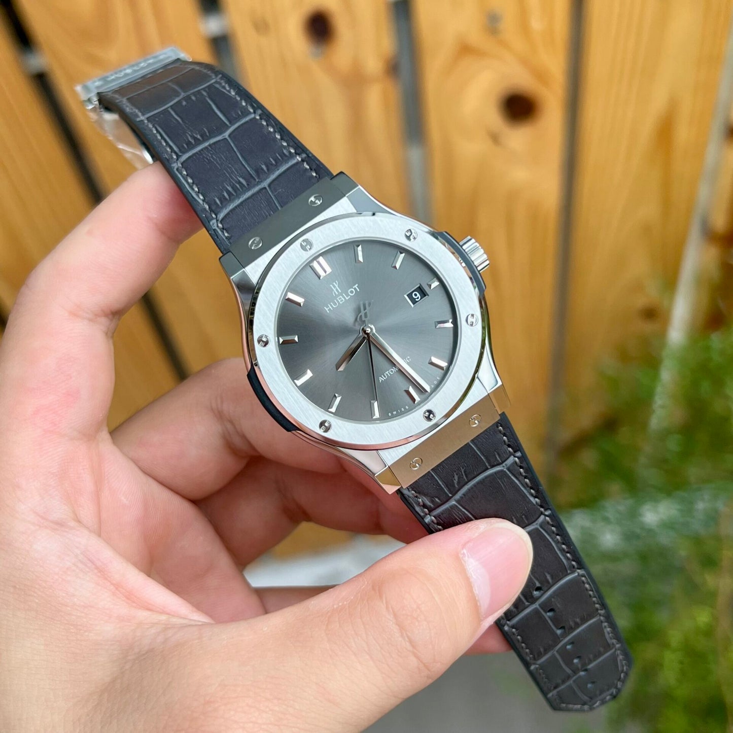 Hublot Replica 11 Watch Classic Fusion Titanium Gray Dial JJF 2023 42mm
