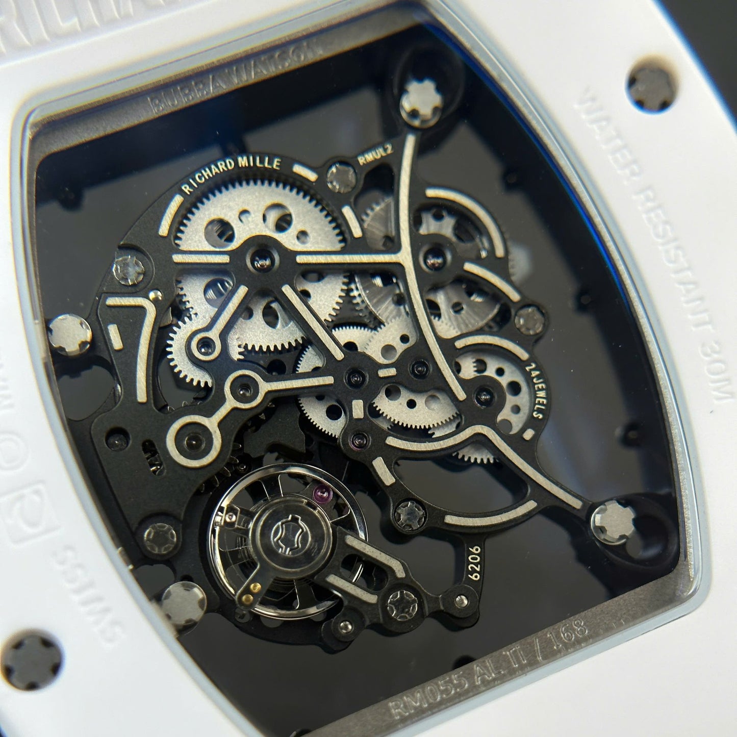 Richard Mille RM055 Bubba Watson Best Replica Watch White Ceramic BBR Factory 42,7 49,7