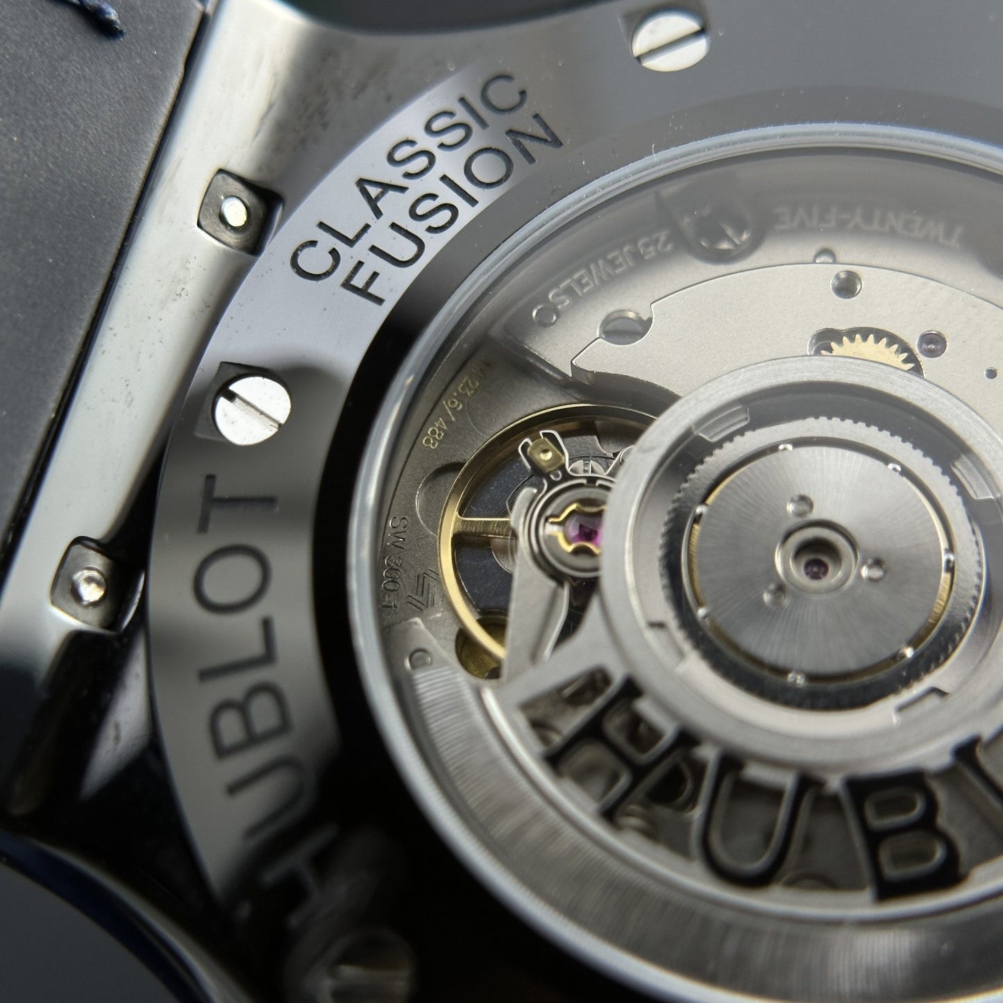 Hublot Replica 11 Watch Black Ceramic Case Blue Dial Refined Movement SW300 JJZ 42mm