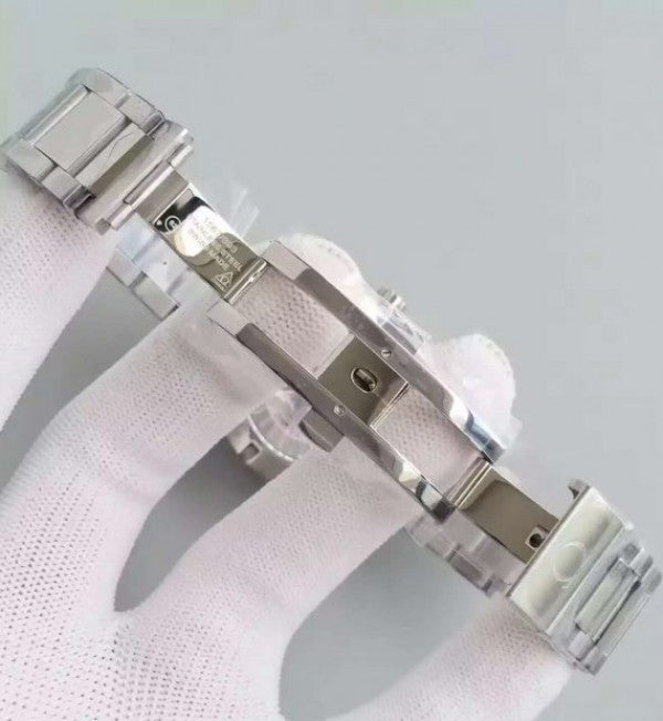 Replica Omega XF Seamaster CO-AXIAL Master PyeongChang 2018 Black Dial SS Bracelet A8500