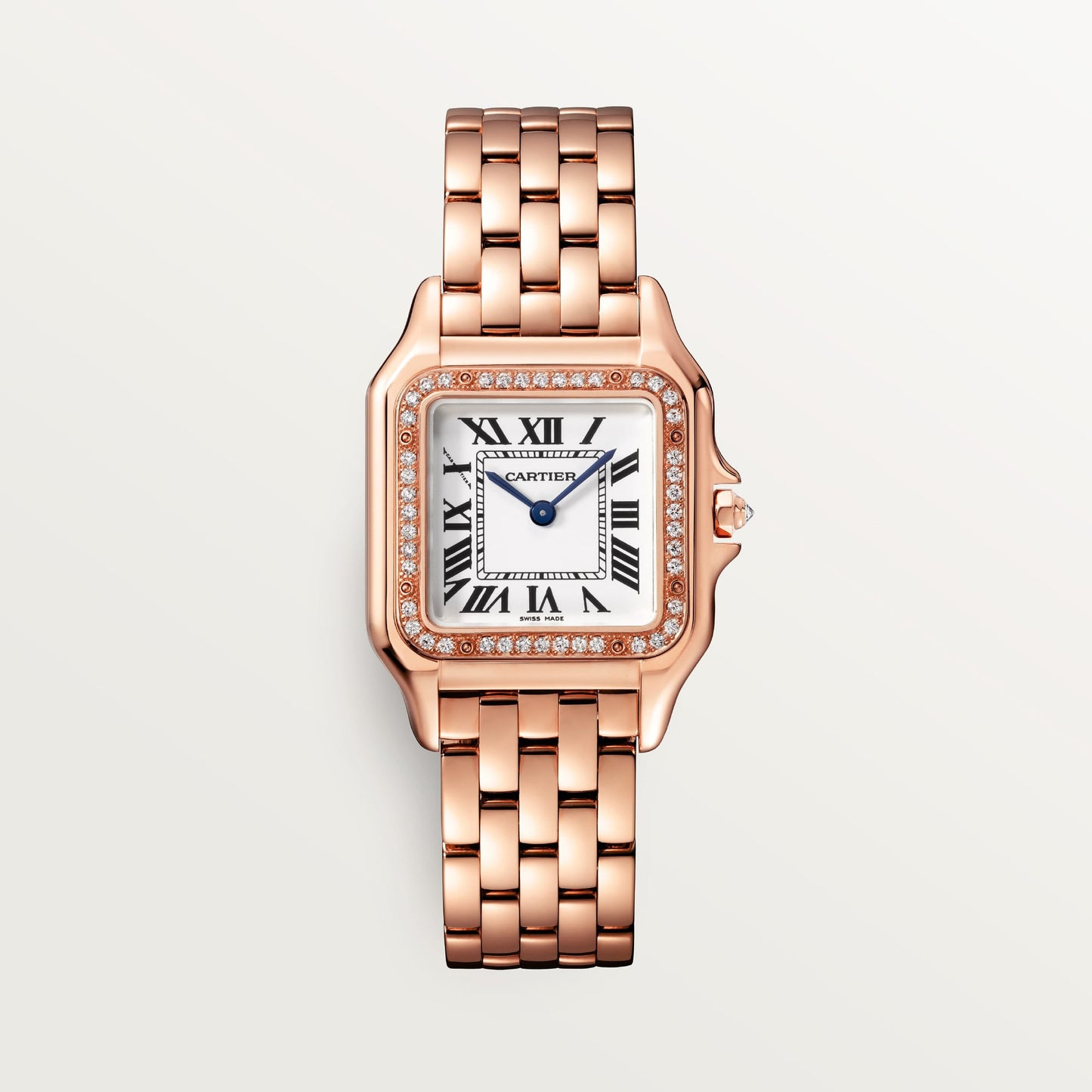 Panthere de fake cartier watch medium model quartz movement(1:1 replica)