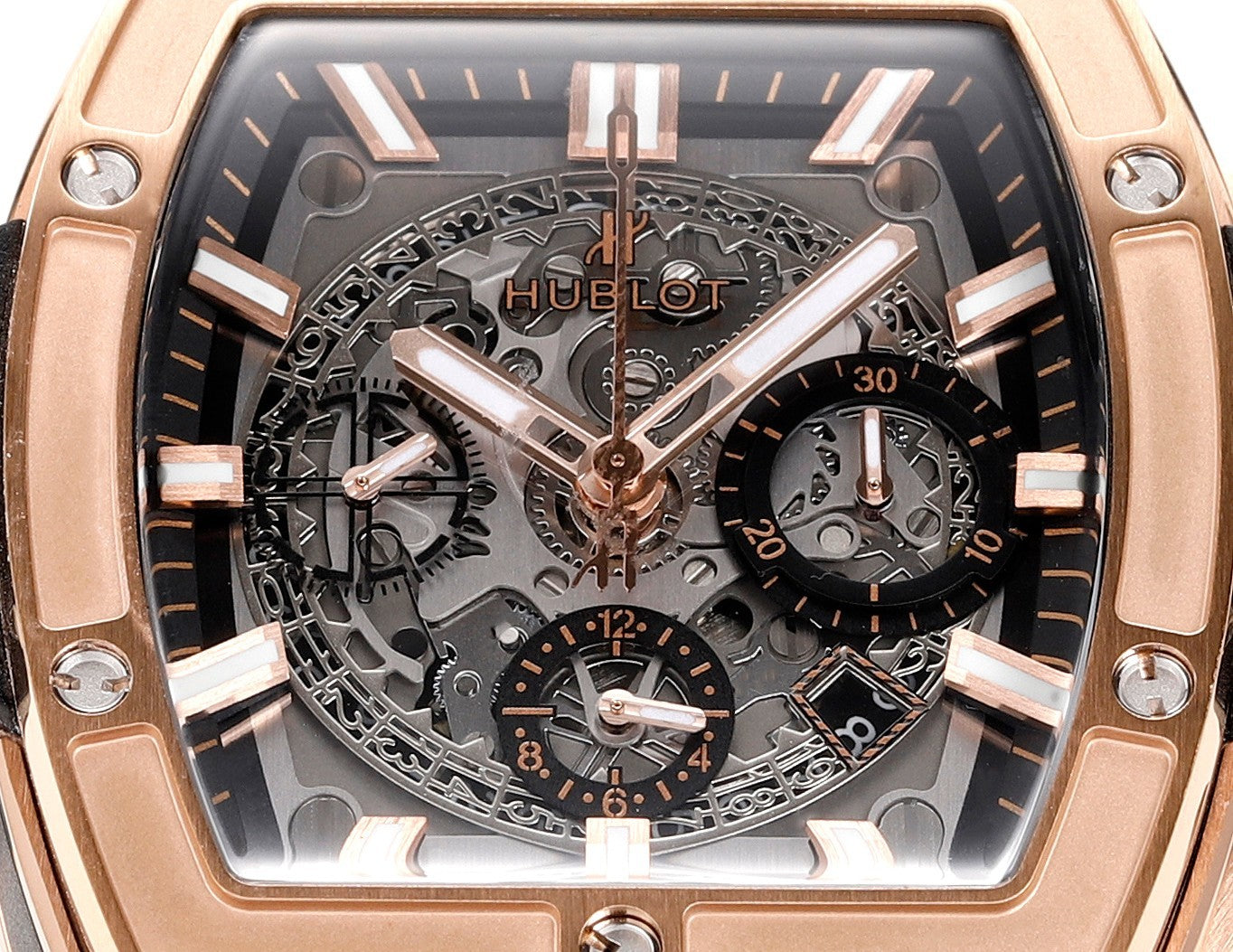 Hublot Spirit of Big Bang Textured Rubber Strap(1:1 replica)