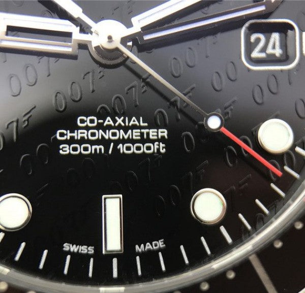 Replica Omega Seamaster 300M Chronometer SS  007  Limited Edition SS Bracelet A2824