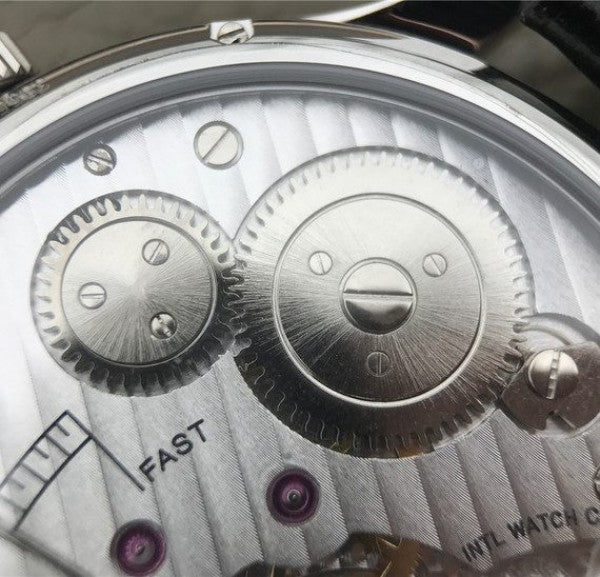 Replica IWC ZF Portuguese IW545408 White Dial Leather Strap A6498