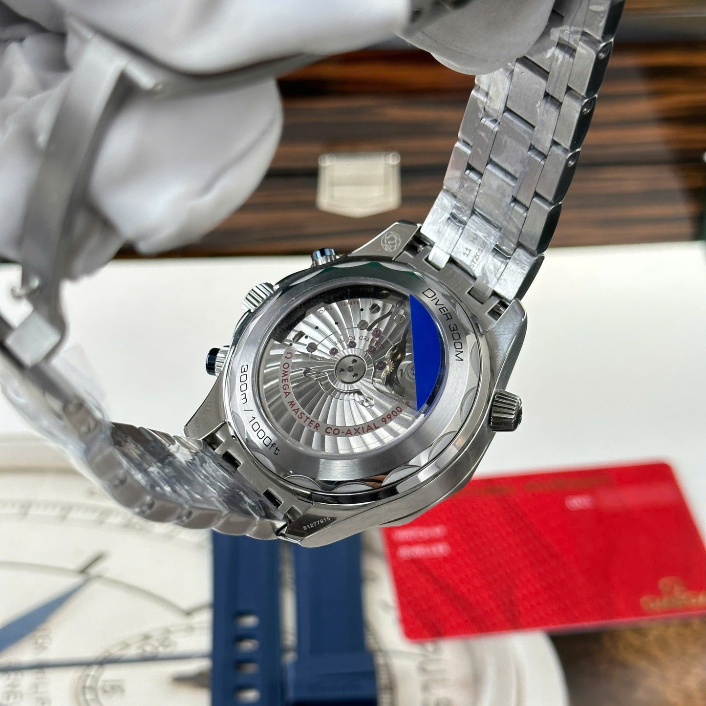 Omega Seamaster Diver 300M Chronograph Replica 11 Watch Black Dial N1 Factory 44mm