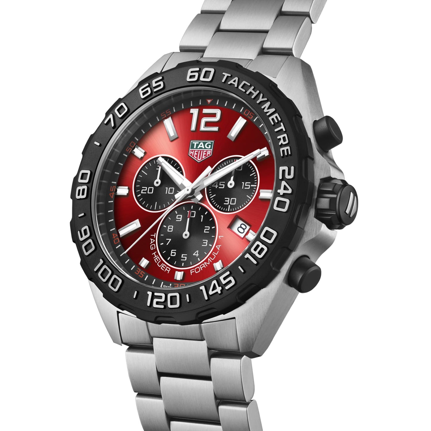 TAG Heuer Replica Watch Formula 1 Chronograph Quartz 43 mm Steel(1:1 replica)