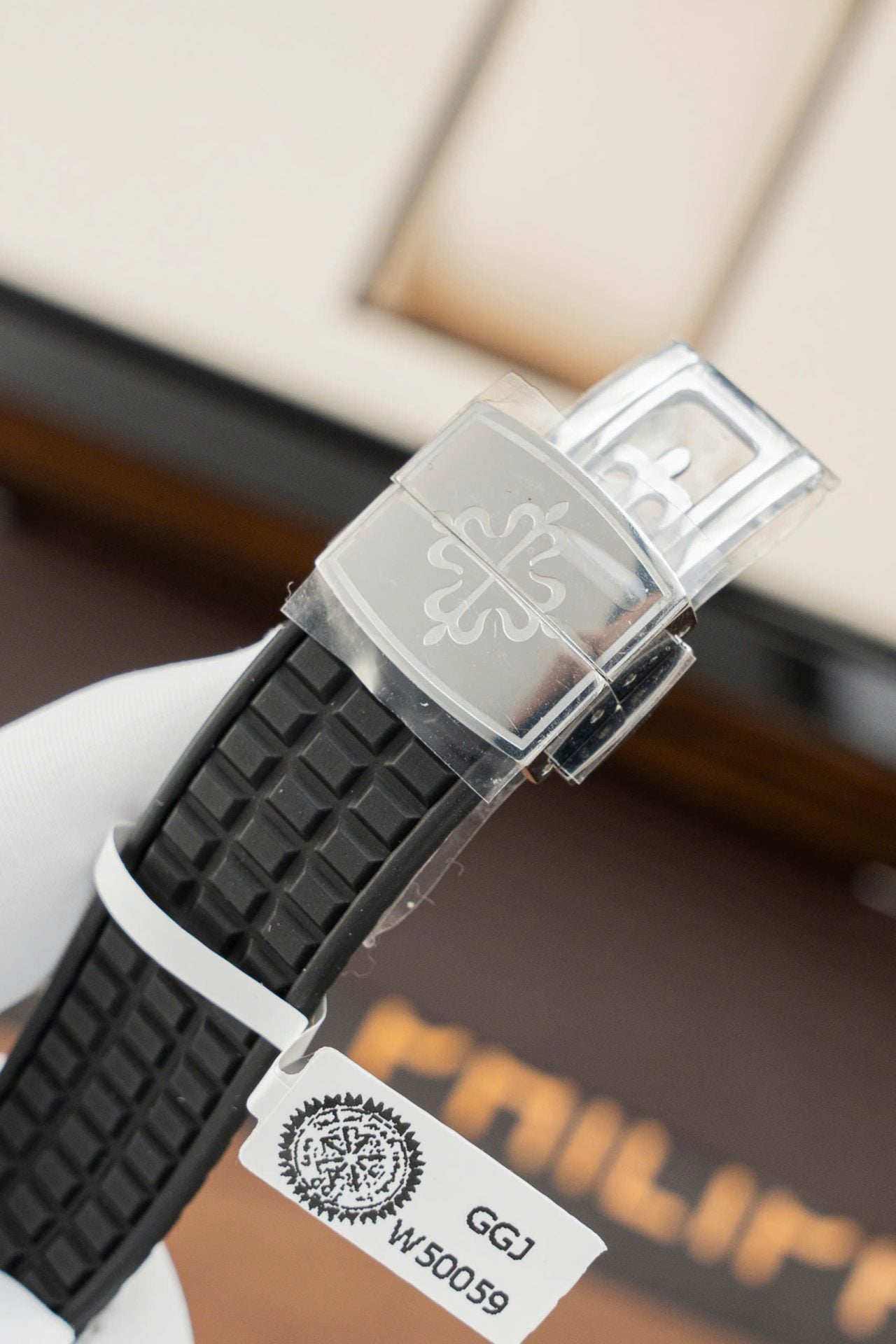 Patek Philippe Aquanaut 5067 Replica Watches Bezel Moissanite Diamonds PPF Factory 35.6mm