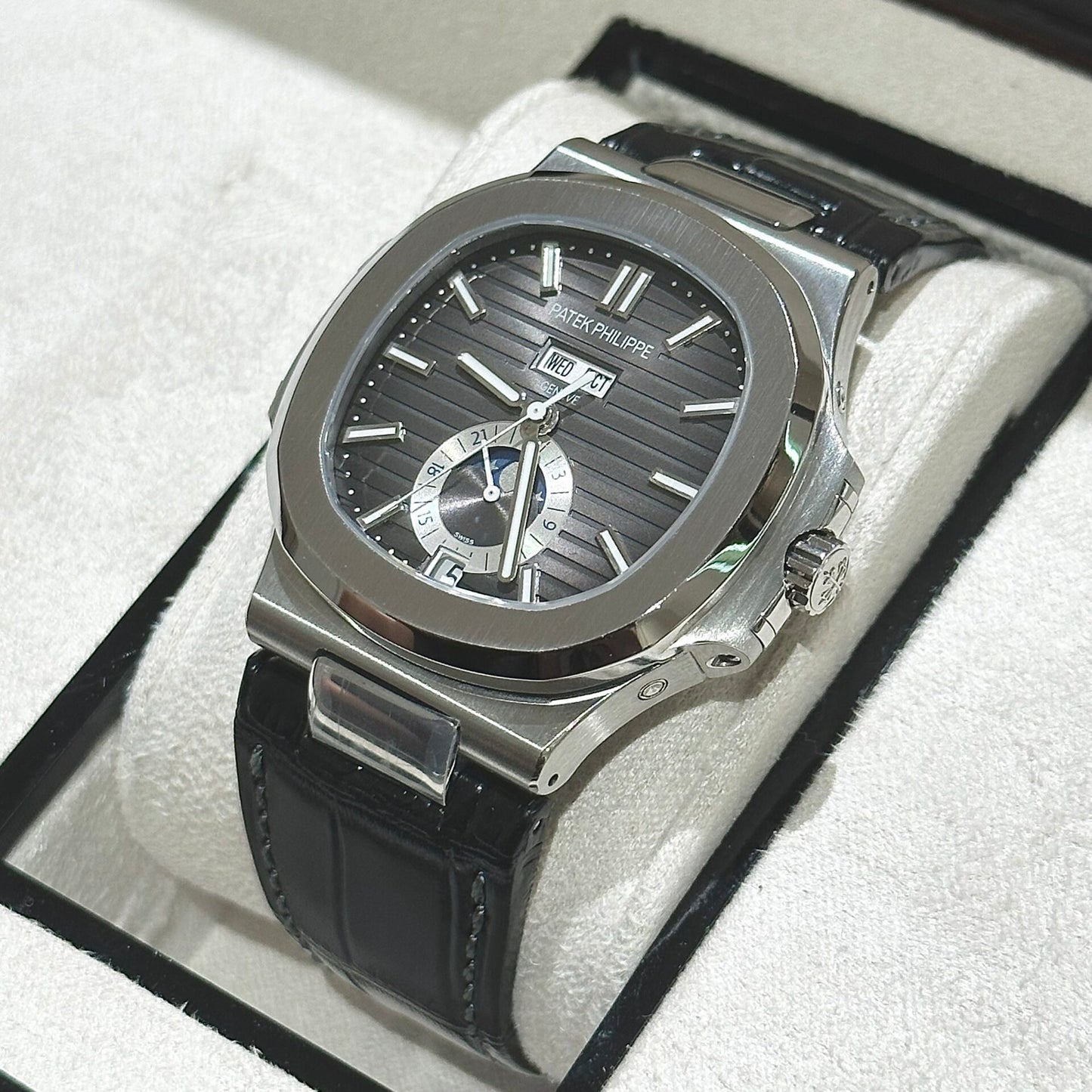 Patek Philippe Replica Watch Nautilus 5726G Gray Dial PPF Factory 40.5mm