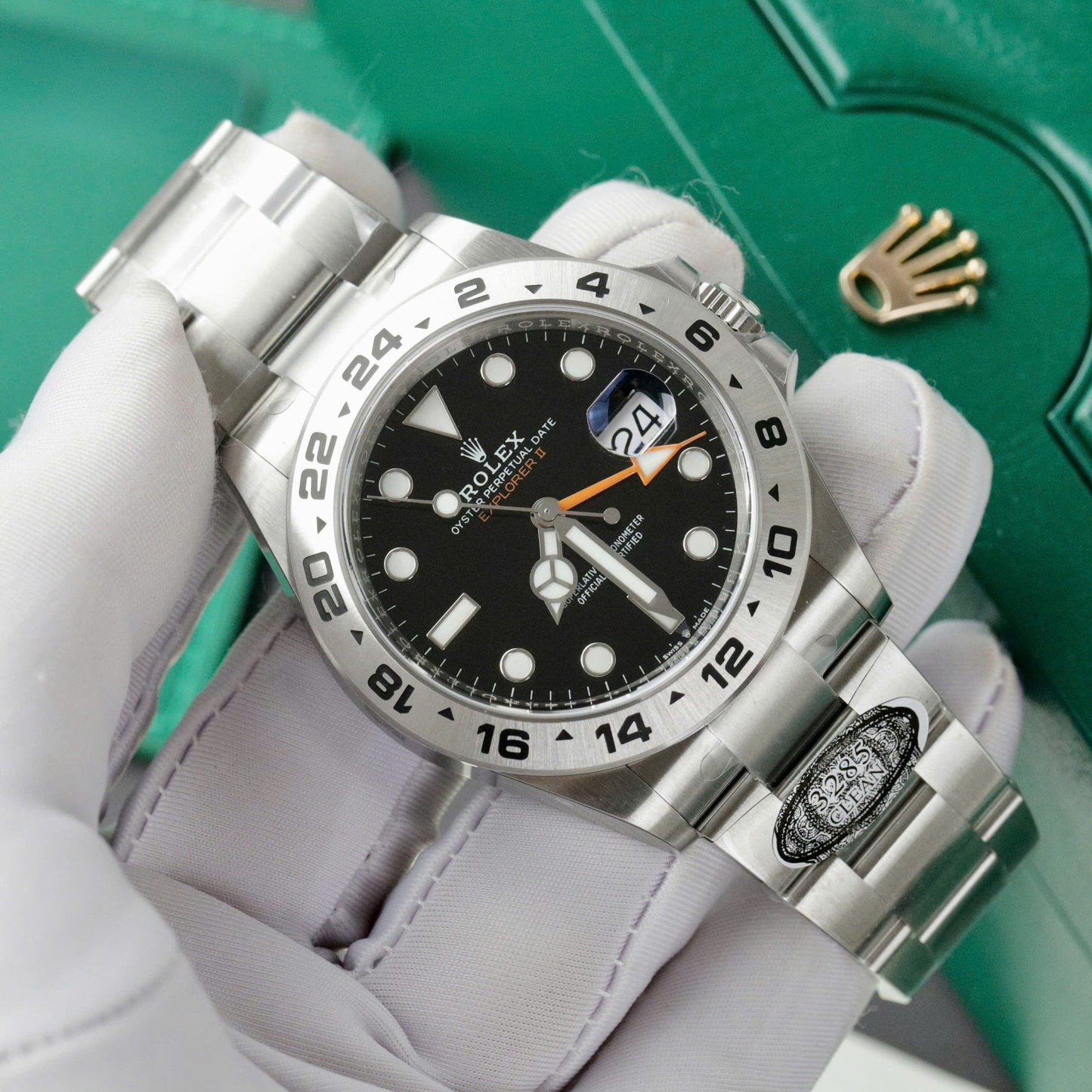 Rolex Explorer II 226570 Fake 11 Watch Black Dial Clean Factory 42mm