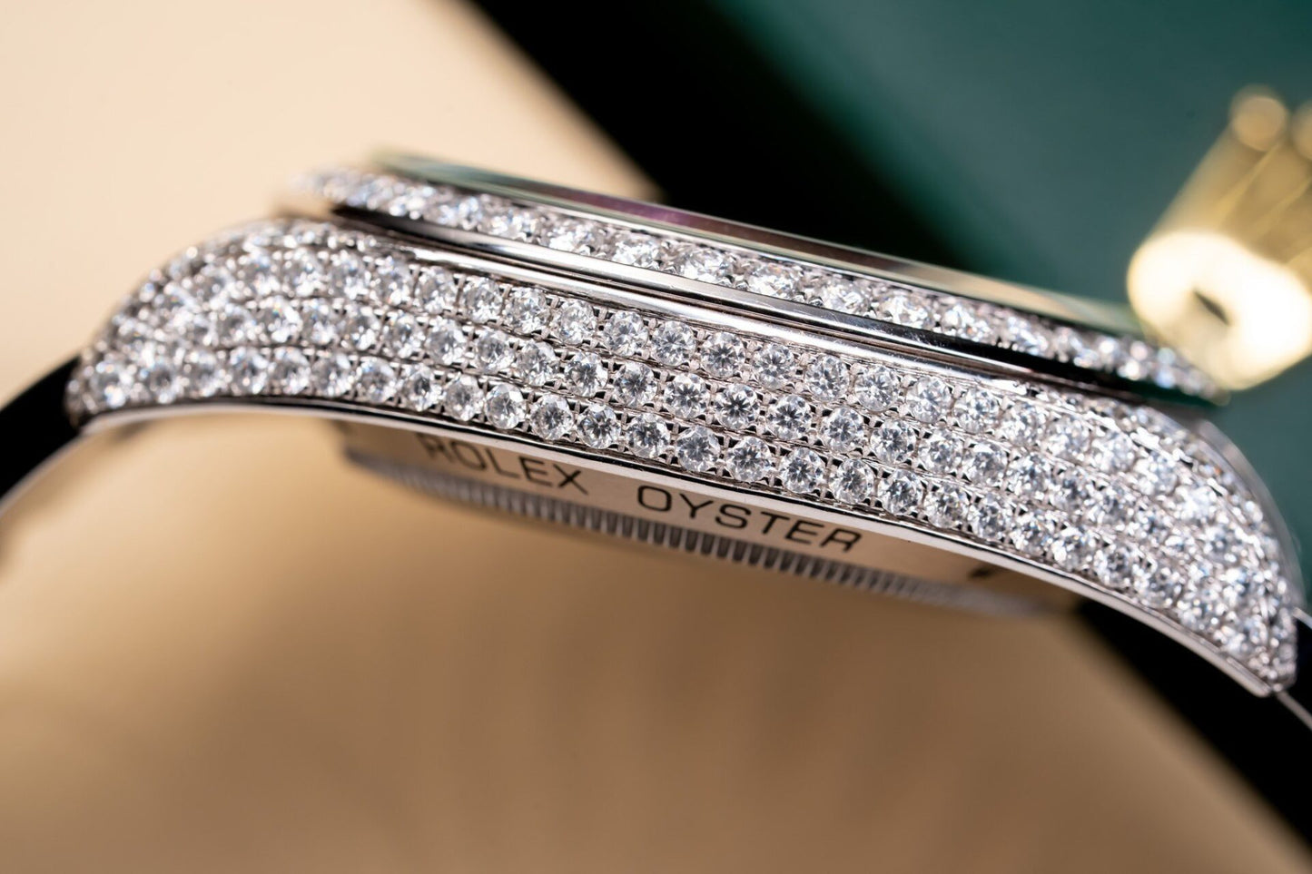 Rolex Best Replica Watch With Moissanite Diamond Hong Kong 41mm