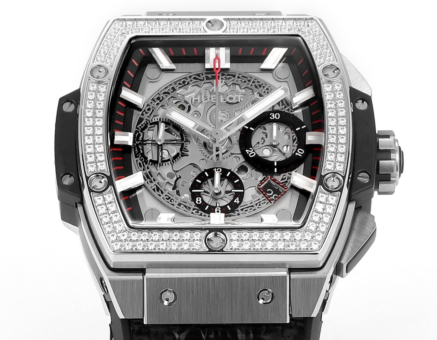 Hublot SPIRIT OF BIG BANG Chronograph, 45 mm Textured rubber strap(1:1 replica)