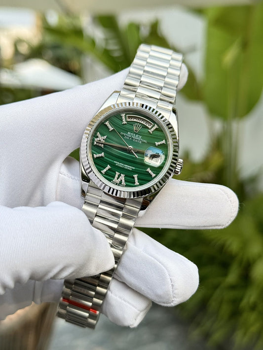 Rolex Best Replica Watches Day-Date Roman Numeral Pile 40mm
