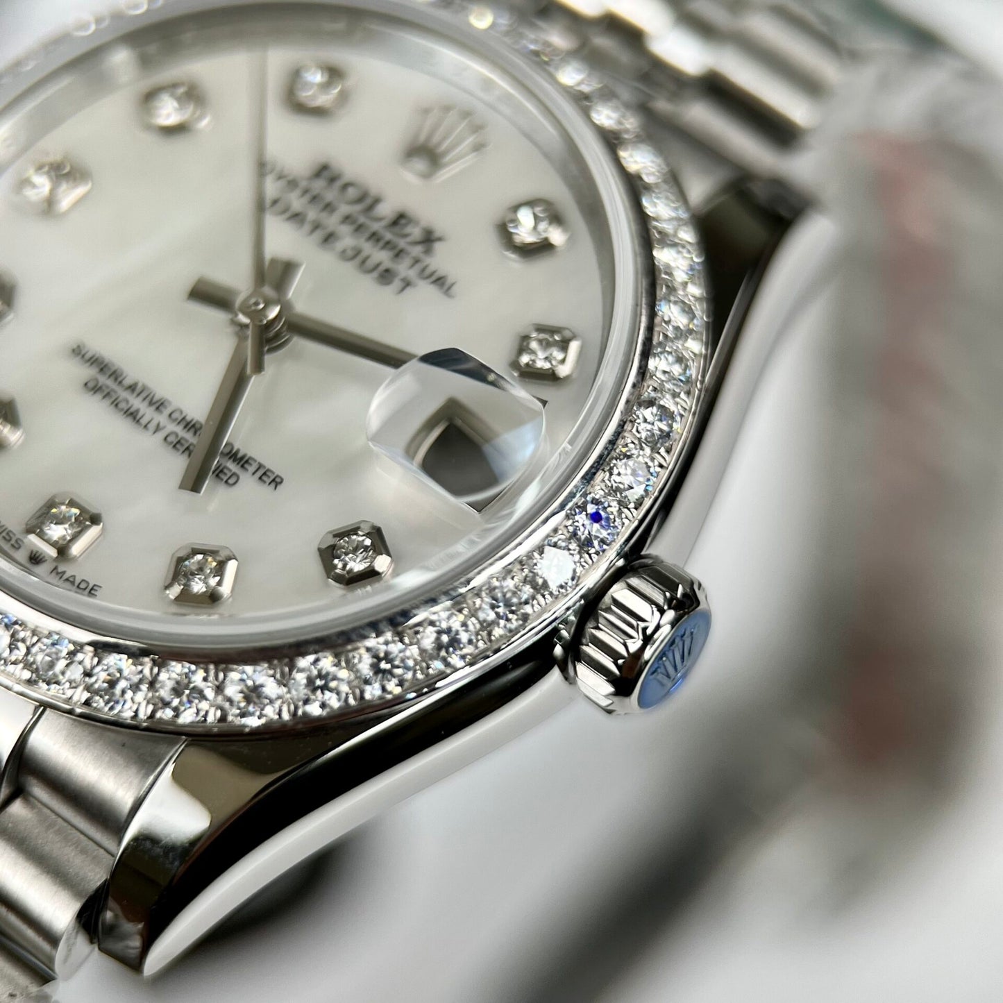 Rolex DateJust Replica Watch Jubilee Strap With Mother of Pearl Dial 31mm